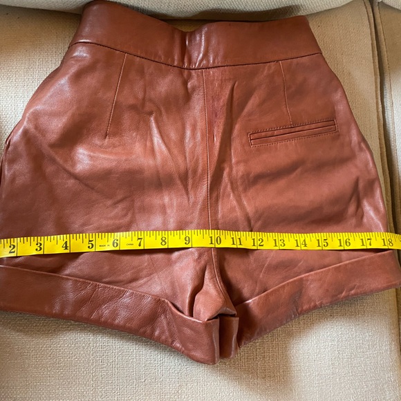 Sezane William Shorts size 32 red brown - Picture 7 of 8